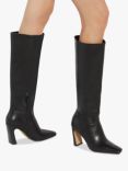 Dune Sliding Leather Knee High Boots