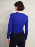 Hobbs Penny Merino Wool Jumper, Blue