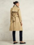 Hobbs Petite Hallie Trench Coat, Fawn Beige