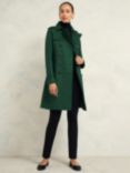 Hobbs Petite Saskia Trench Coat, Bay Green