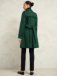 Hobbs Petite Saskia Trench Coat, Bay Green