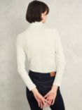 Hobbs Mischa Roll Neck Top, Hobbs Ivory