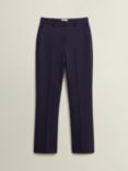 Hobbs Gerrie Wool Blend Trousers, Navy