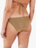 Accessorize Shimmer Bikini Bottoms, Gold