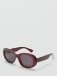 Mango Sarai Sunglasses, Red