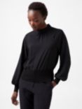 French Connection Krista Knit Top, Blackout