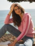 NRBY Saffron Wool Cashmere Jumper, Pink