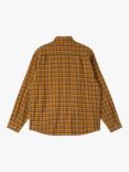 Stan Ray Classic Plaid Cotton Flannel Shirt, Orange Plaid