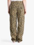 Stan Ray Big Job Painter Cotton Trousers, Leopard Camo