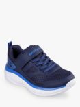 Skechers Kids' Boundless Trainers, Navy/Blue