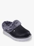 Skechers BOBS Keepsakes Lite Cozy Blend Mule Slippers, Black