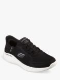 Skechers Bounder 2.0 Emerged Slip On Trainers, Black