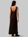 Calvin Klein Jeans Twill Slip Dress, Black Archroma