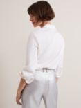 Phase Eight Tiana Tuxedo Shirt, Ivory