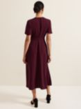 Phase Eight Julissa Wrap Dress, Burgundy