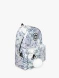 Hype Kids' Marble Backpack, 18L, White/Multi