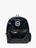 Hype Kids' Holo Backpack, 18L, Black