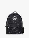 Hype Kids' Speckle Backpack, Black/White