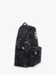 Hype Kids' Speckle Backpack, Black/White