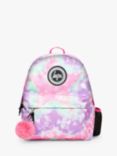 Hype Kids' Tie Dye Star Badge Backpack, Multi