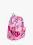 Hype Kids' 3D Clouds Badge Backpack, Pink/Multi