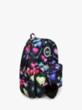 Hype Kids' 3D Hearts Badge Backpack, Black/Multi