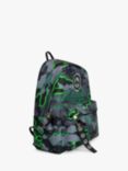 Hype Kids' Glow Camo Backpack, 18L, Green/Multi