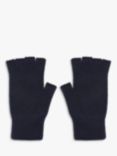 Celtic & Co. Geelong Wool Fingerless Gloves, Dark Navy