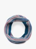 Celtic & Co. Fair Isle Lambswool Snood, Icelandic Blue