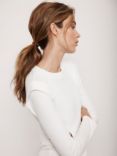 Mint Velvet Extended Shoulder Top