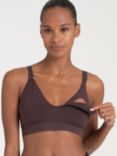 Seraphine Seamless Bamboo Blend Nursing Bras, Pack of 2, Sepia/Taupe