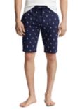 Polo Ralph Lauren All-over Pattern Sleep Shorts, Navy