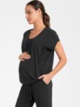 Seraphine Karen Nursing Top, Black