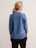 Phase Eight Gina Batwing Jumper, Blue