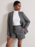 Phase Eight Evie Prince of Wales Check Blazer, Grey