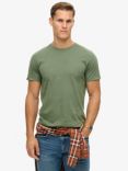 Superdry Classic Essential T-Shirt, Washed Jewel Green