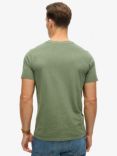 Superdry Classic Essential T-Shirt, Washed Jewel Green