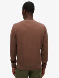 Superdry Classic Essential Sweatshirt, Rain Drum Brown