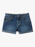 Benetton Kids' Denim Shorts, Blue