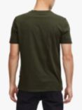 Casual Friday Thor Short Sleeve Micro Stripe T-Shirt, Cypress