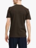 Casual Friday Thor Short Sleeve Micro Stripe T-Shirt, Desert Palm