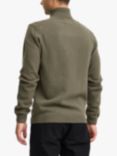 Casual Friday Bounty Wool Blend Roll Neck Jumper, Olivine Melange