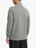 Casual Friday Half Zip Jumper, Pewter Mix