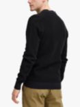 Casual Friday Karl Long Sleeve Knitted Polo Shirt, Dark Navy