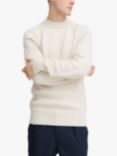 Casual Friday Kristian Cotton Knit Jumper, Pumice Stone