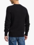 Casual Friday Kristian Cotton Knit Crew Jumper, Dark Navy