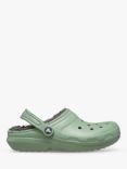 Crocs Classic Lined Clogs, Moss