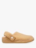 Crocs Classic Cozzzy Faux Fur Slippers, Wheat