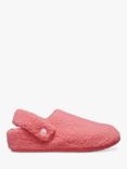 Crocs Classic Cozzzy Faux Fur Slippers, Hot Blush