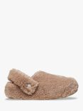 Crocs Classic Cozzzy Faux Fur Slippers, Mushroom